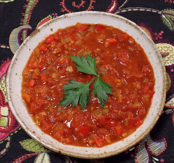 Bowl of Creole Sauce