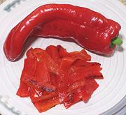 Dish with Roasted Red Pepper