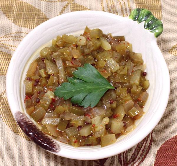 Small Bowl of Pickle Relish