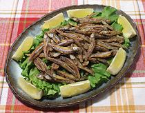 Dish of Fried Whitebait