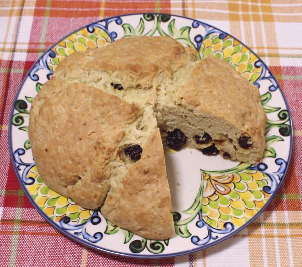 Loaf of Manx Bonnag Bread