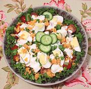 Dish of English Garden Salad