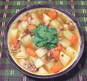 Bowl of Pork & Vegie Stew