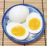 Hanjuku Yudetomago Eggs