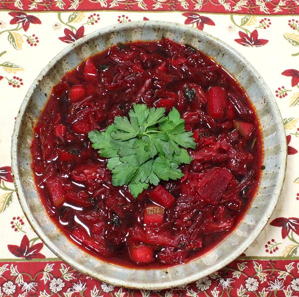 Bowl of Borshch Chernivtsi