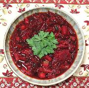 Bowl of Borshch Chernivtsi