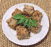 Dish of Beef Kibbeh, Baked