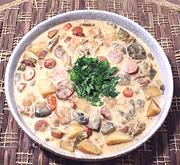Bowl of Chicken Pastel