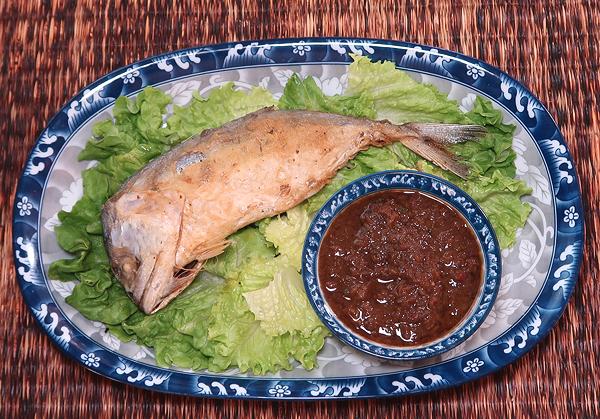 Plate with Short Mackerel and Sauce