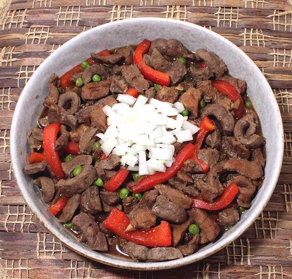 Dish of Pork & Liver Igado