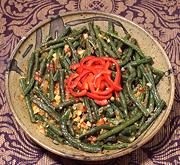 Dish of Long Beans with Dressing