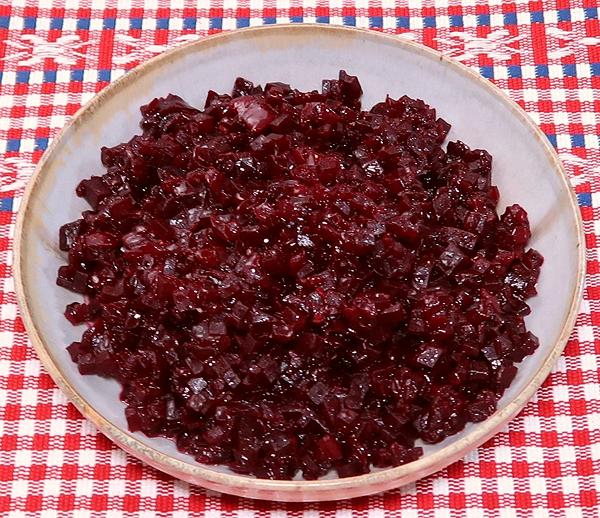 Dish of Quick Pickled Beets