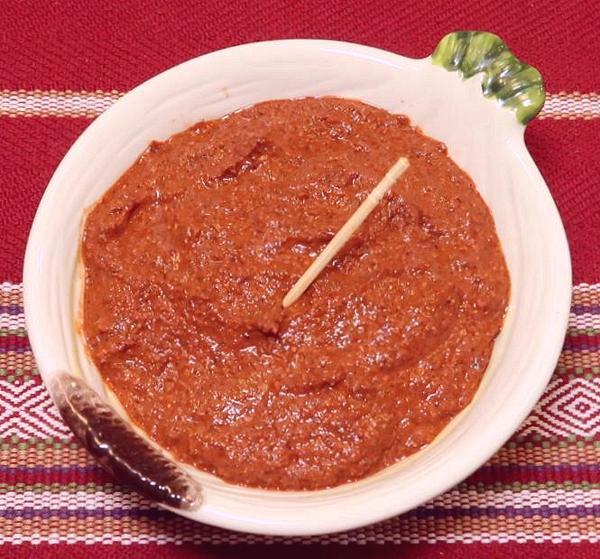 Small Bowl of Achiote Paste