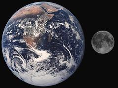 Earth and Moon