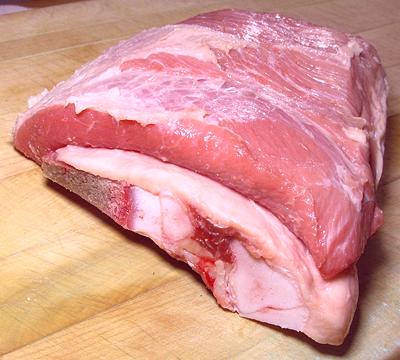 Veal Breast, Bone in Rib Cut - stuffing side