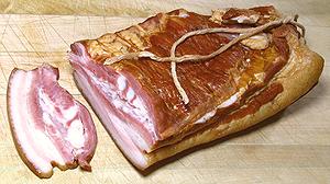 Block of Smoked Pork Side