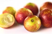 Camu Camu Fruit, whole and cut