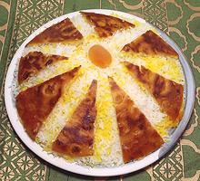 Persian Rice with Tahdig