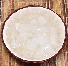 Translucent Dice of Nata de Coco