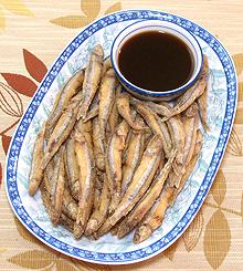 Fried China Anchovies