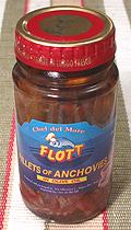 Jar of Italian Anchovies