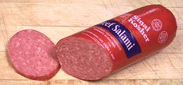 Cut Kosher Beef Salami