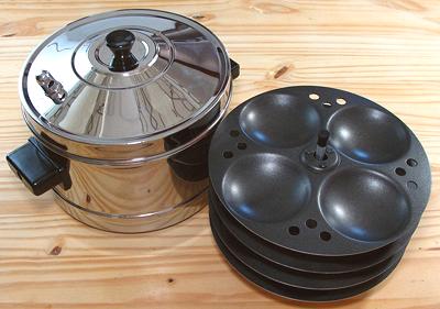 Idli Steamer with Trays