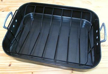 Open V-rack Roating Pan