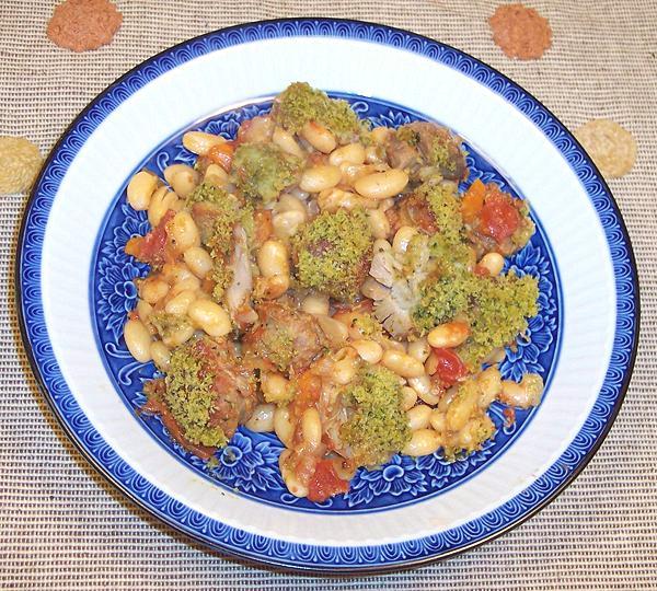 Dish of Turkey Cassoulet