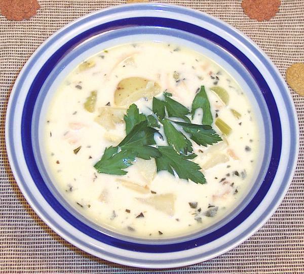 Bowl of Turkey Chowder