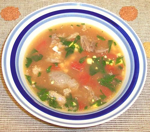 Bowl of Mock Turtle Soup