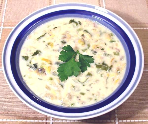 Bowl of Clam Chowder - New England