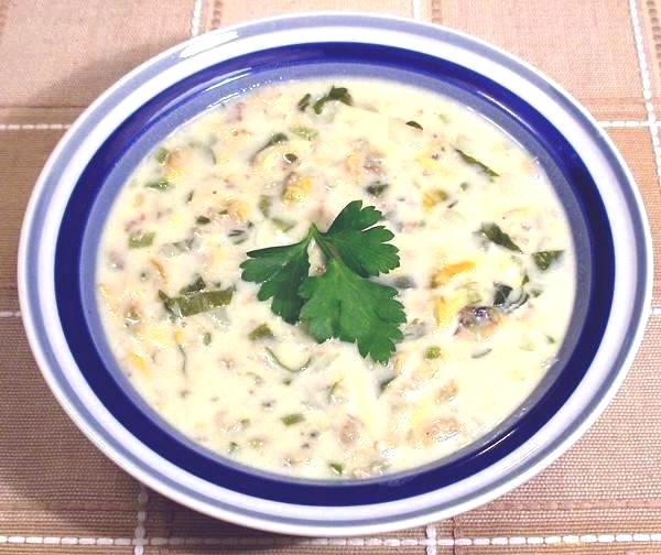 Bowl of Clam Chowder - Rhode Island