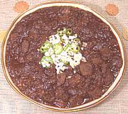 Bowl of California Beef Chili