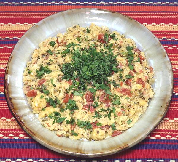 Dish of Eggs Perico