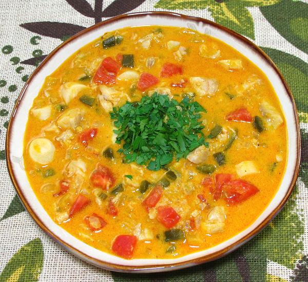 Dish of Brazilian Fish Stew