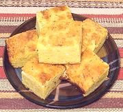 Dish of Sopa Paraguaya