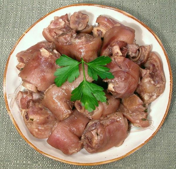 Dish of Boiled Pig Feet