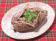 Dish with Haggis