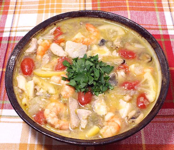 Bowl of Cornish Fish Stew