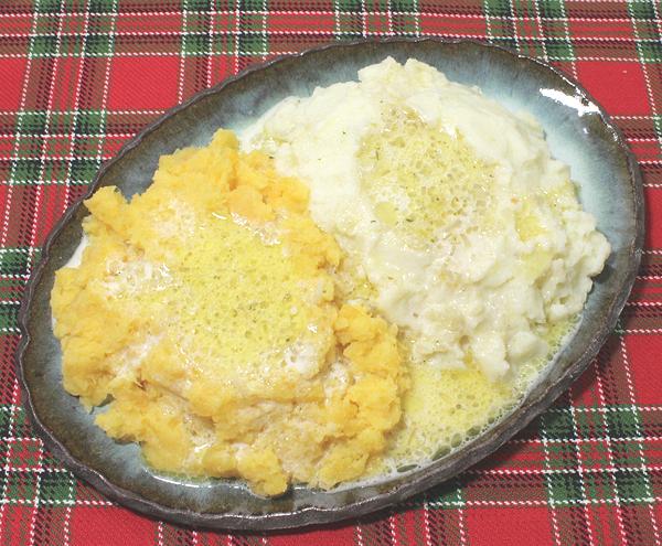 Dish of Neeps & Tatties