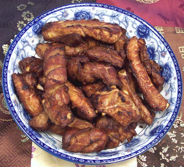 Dish of Sichuan Sweet & Sour Spare Ribs