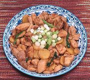 Dish of Chicken with Ginger