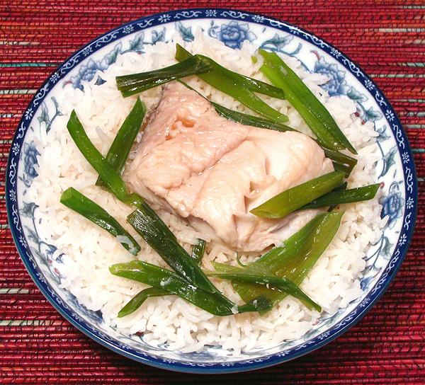 Dish of Steamed Sablefish as Served