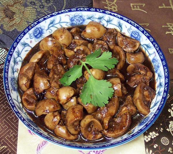 Dish of Pork or Lamb Kidney Stir Fry