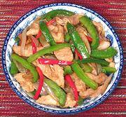 Dish of Pork Bung Stir Fry