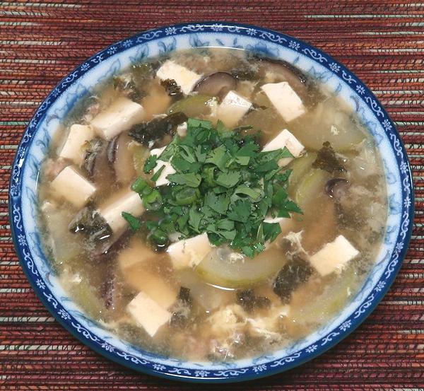 Bowl of Fuzzy Melon Soup