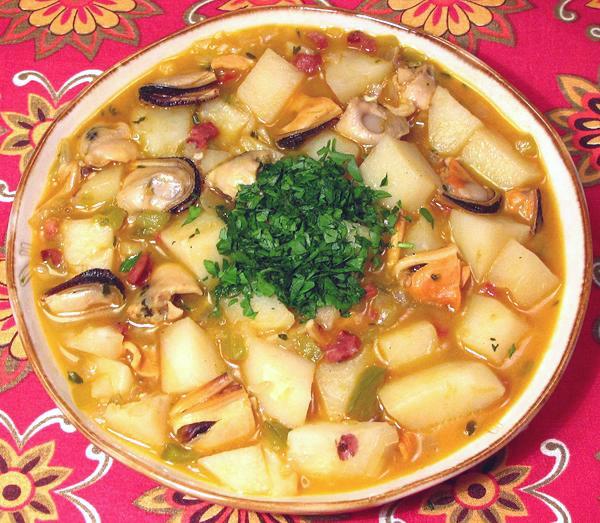 Bowl of Mussel Stew