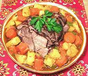 Bowl of Beef Onion Pot Roast