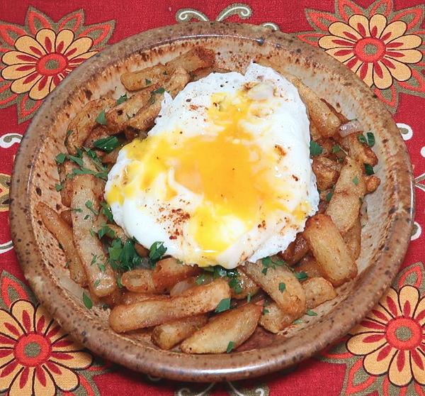 Dish of Huevos Rotos